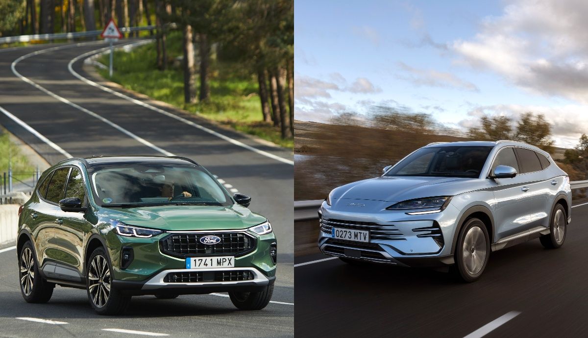 Los híbridos enchufables se disparan en ventas y estos SUV destacan ¿mejor BYD Seal U o Ford Kuga?