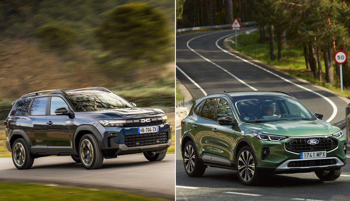 Dacia Bigster vs Ford Kuga, qué SUV es hoy mejor, comparativa de datos, precios y motorizaciones