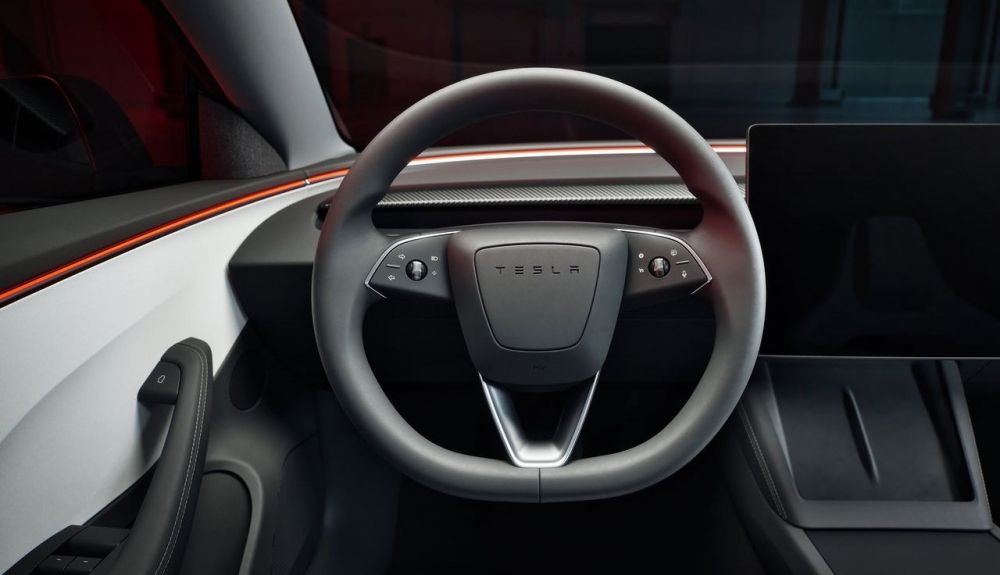 Interior del Tesla Model 3