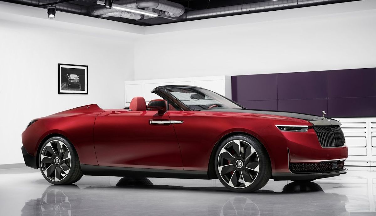 Rolls‑Royce La Rose Noire Droptail, el descapotable más exclusivo