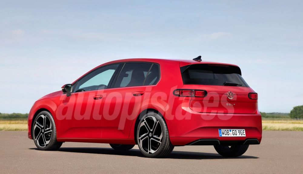 Así será el nuevo VW ID. Golf. Ilustración: Schulte.