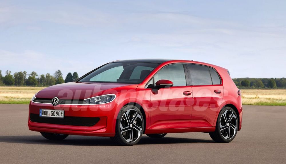 Así será el nuevo VW Golf 9. Ilustración: Schulte.