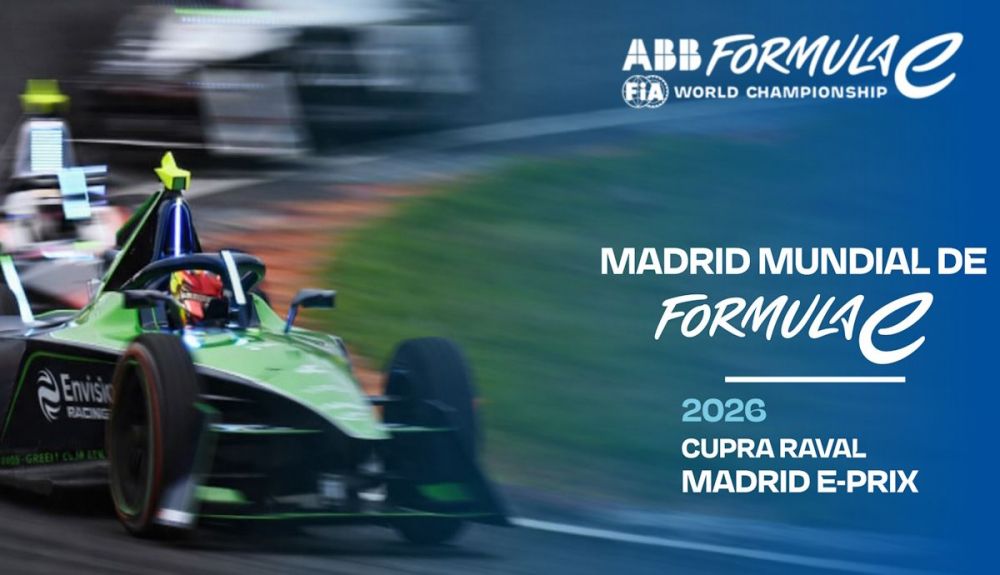 Cartel del Cupra Raval Madrid e Prix