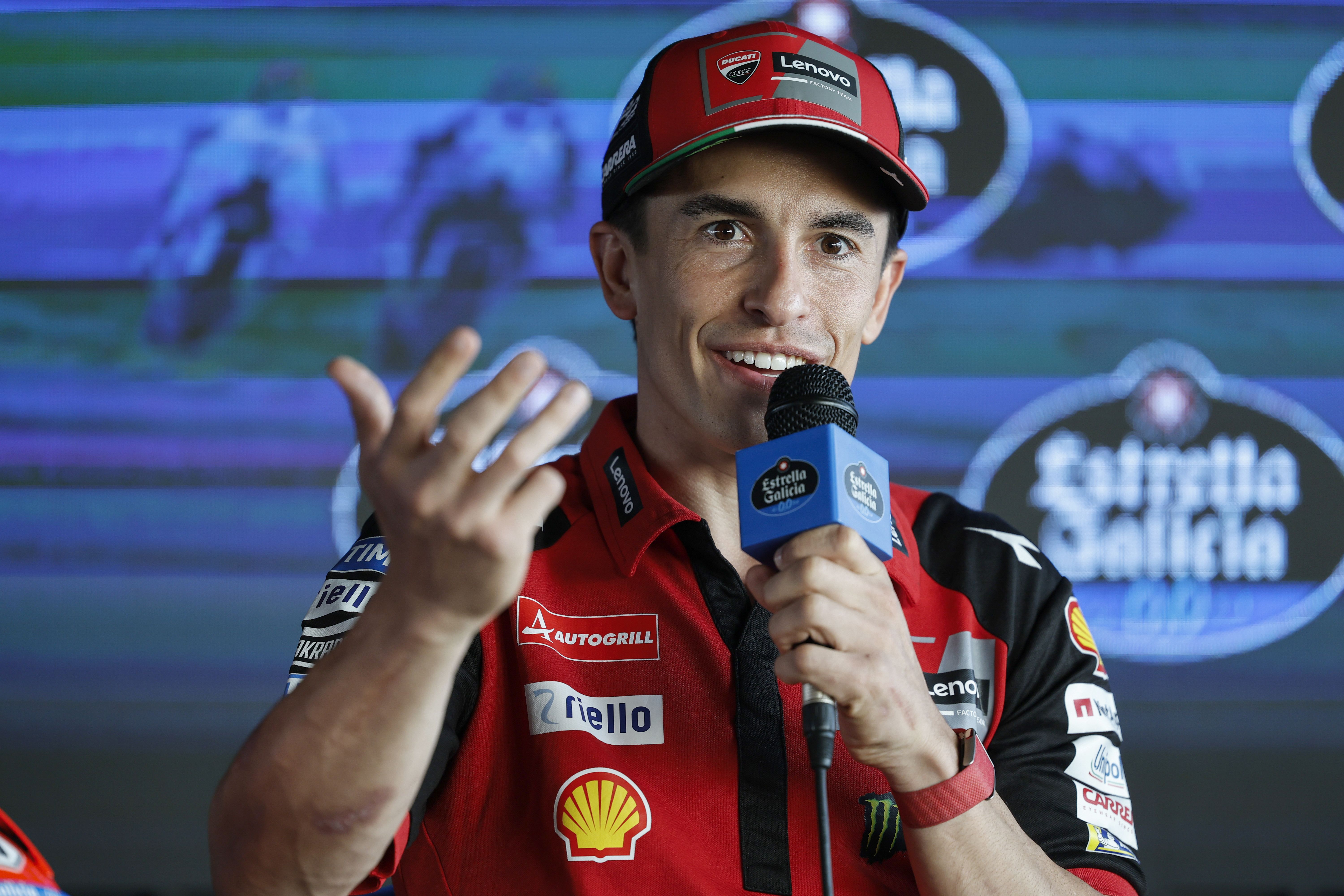 Marc Márquez, sobre los cambios en la F1: "Se hace raro ver que en recta tienen que reducir"