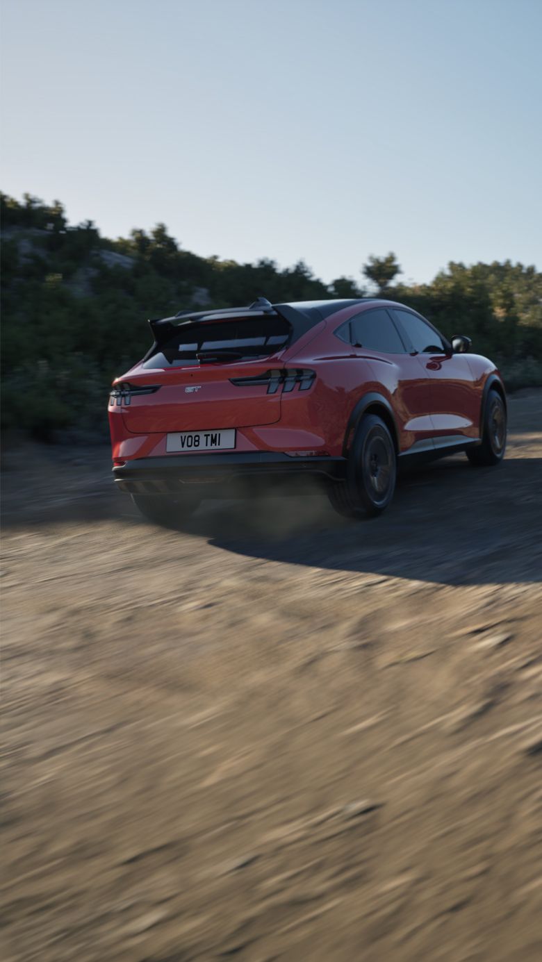 Ford Mustang Mach-e Rally Rojo Race