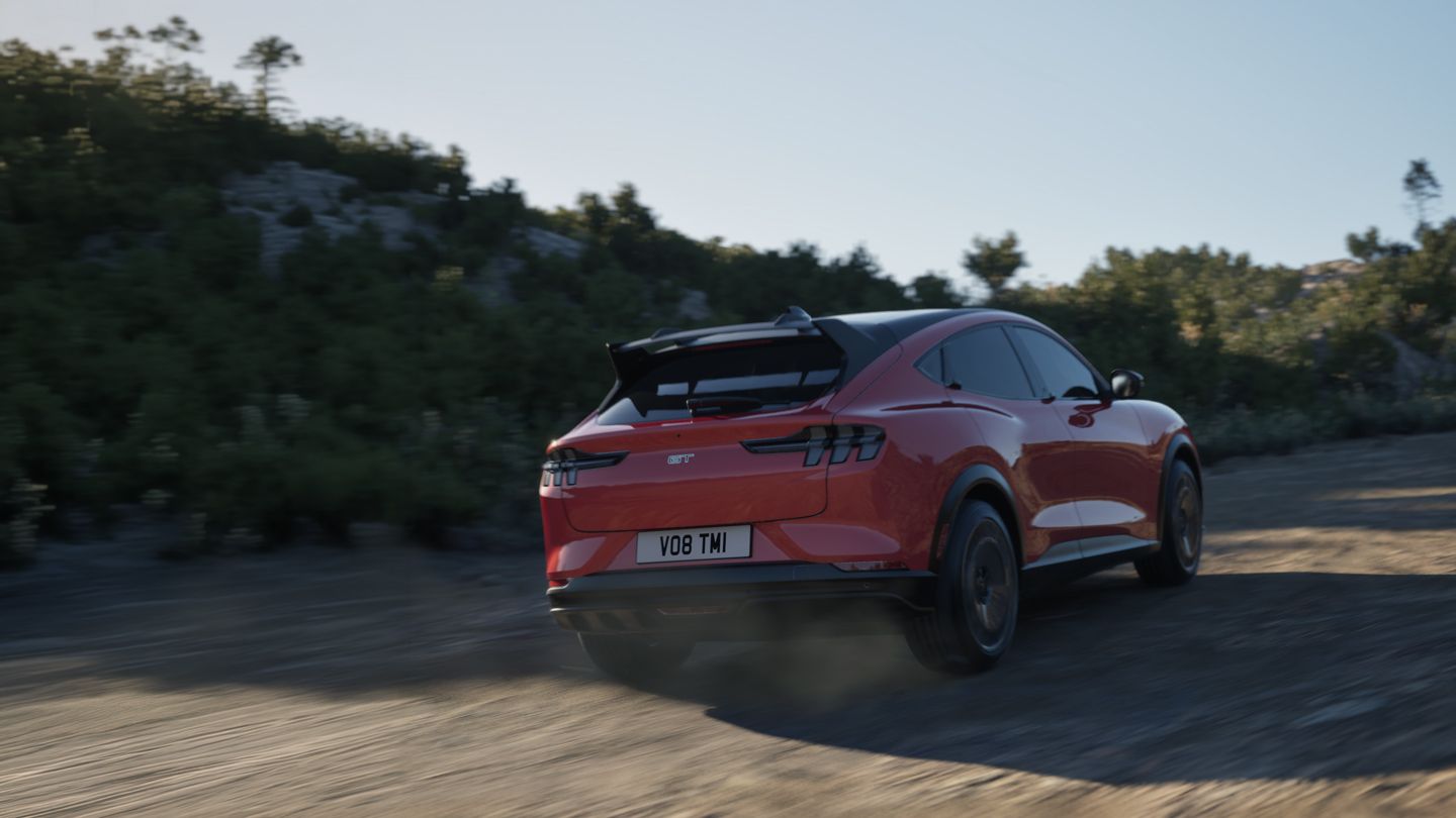 Ford Mustang Mach-e Rally Rojo Race