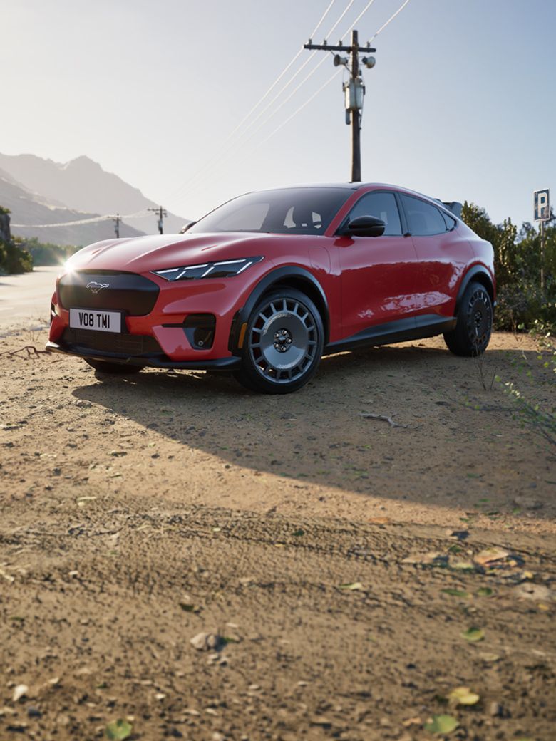 Ford Mustang Mach-e Rally Rojo Race