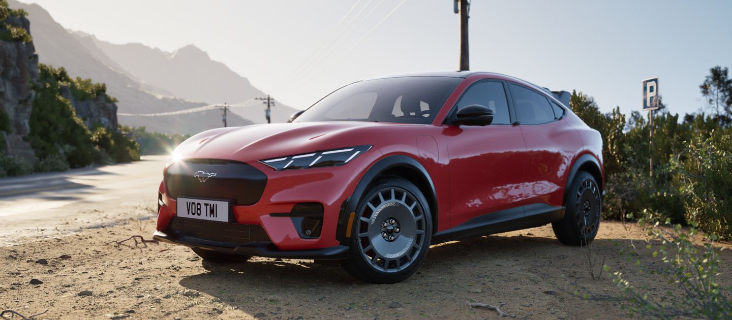 Ford Mustang Mach-e Rally Rojo Race