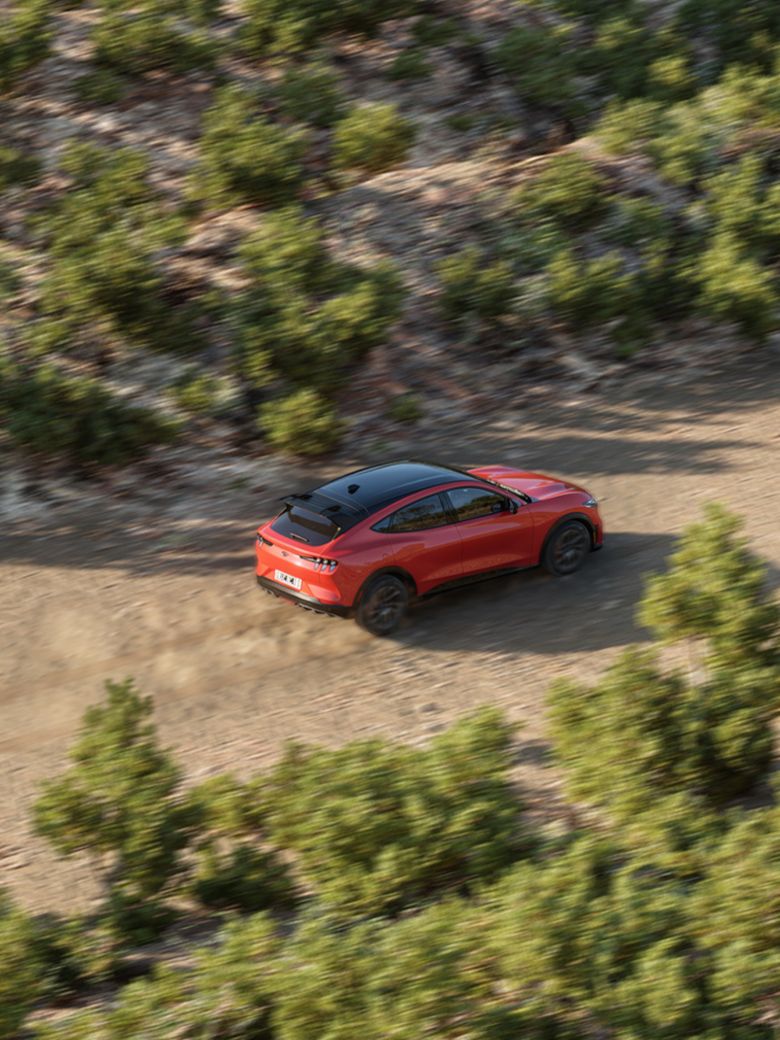 Ford Mustang Mach-e Rally Rojo Race