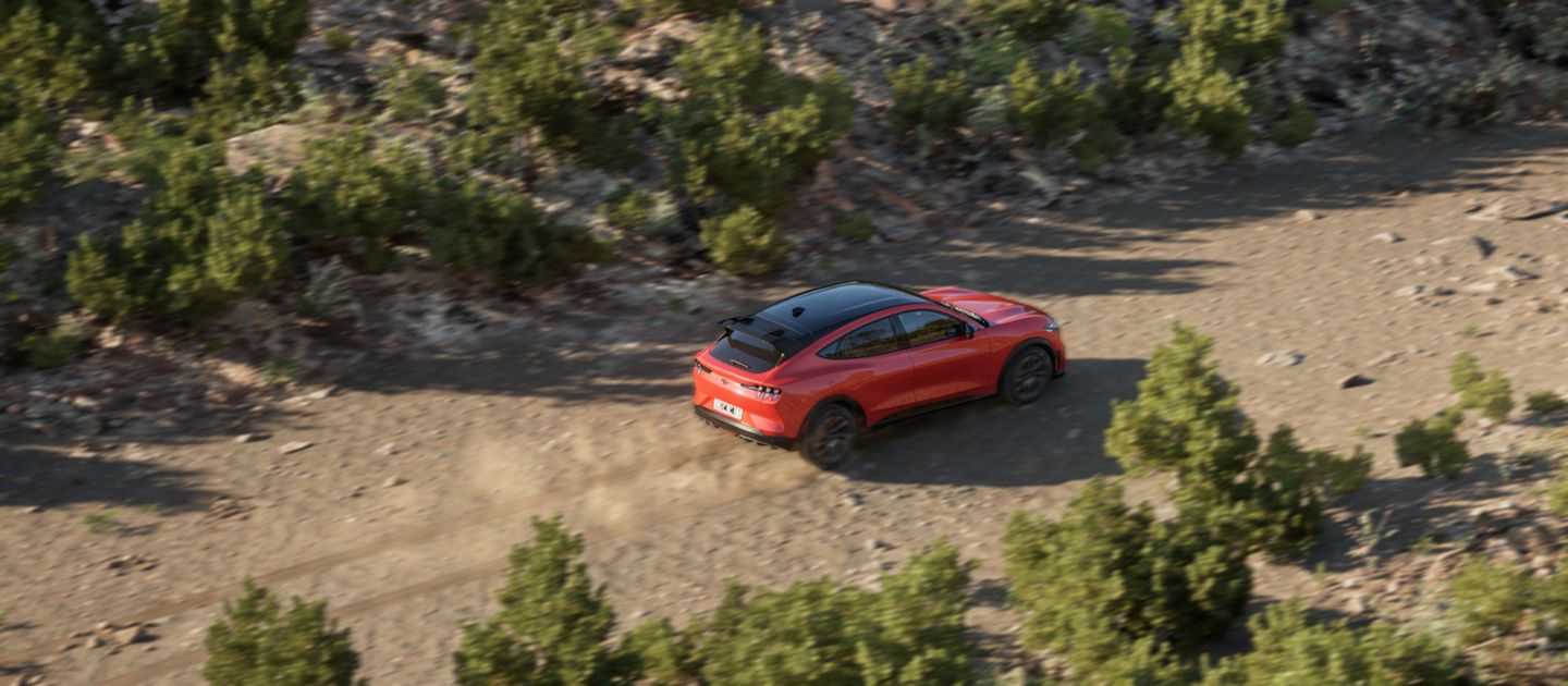 Ford Mustang Mach-e Rally Rojo Race