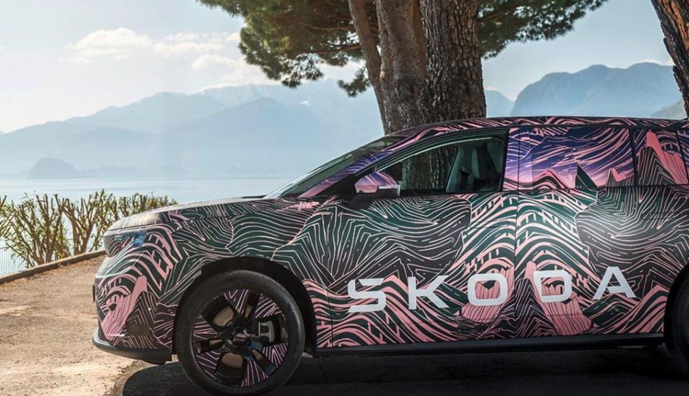 Skoda Peaq camuflado