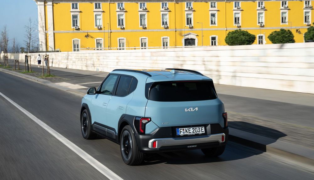 El KIA EV2 es un SUV eléctrico de 4,06 m de longitud y un maletero de 362 l.