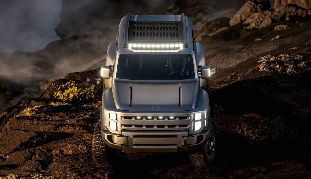 Hyundai se suma a la moda todoterreno y presenta el Boulder Concept: un 4x4 de los de verdad