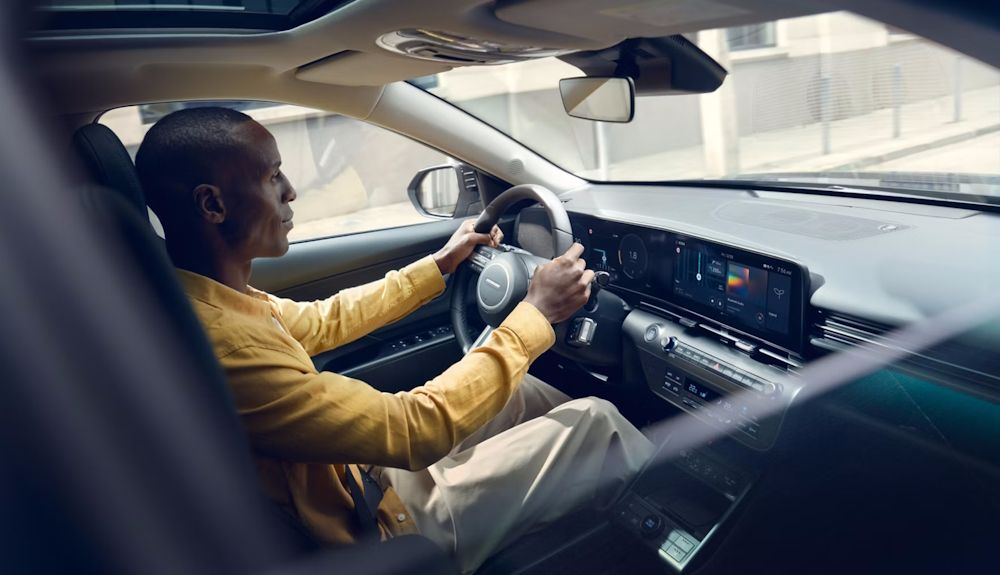 Interior del Hyundai Kona HEV
