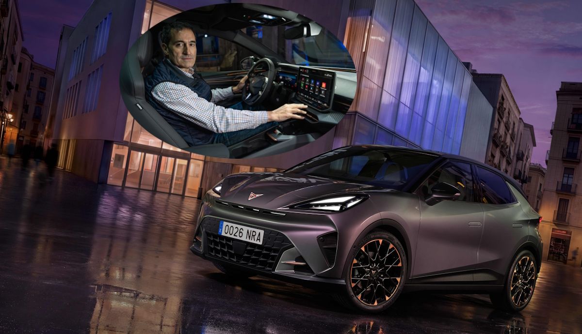 Nos subimos al Cupra Raval, el coche eléctrico de ciudad que rompe ya moldes con espacio de compacto