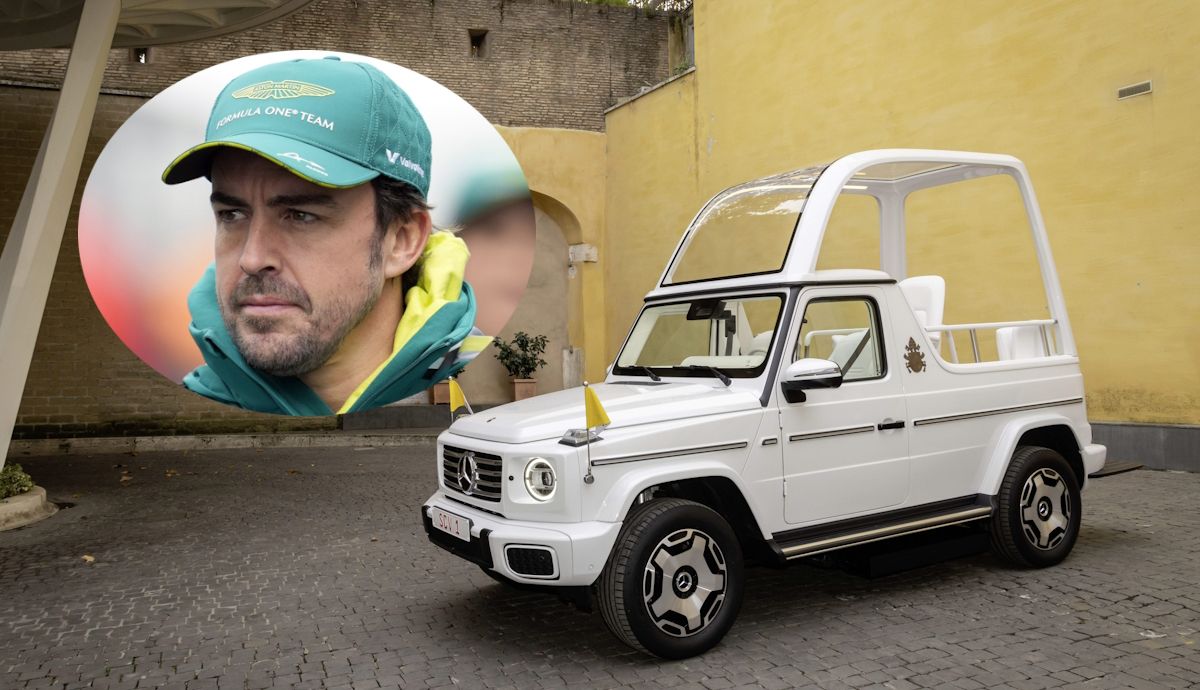 El día que Fernando Alonso pudo convertirse en chófer del Papa en su visita a España
