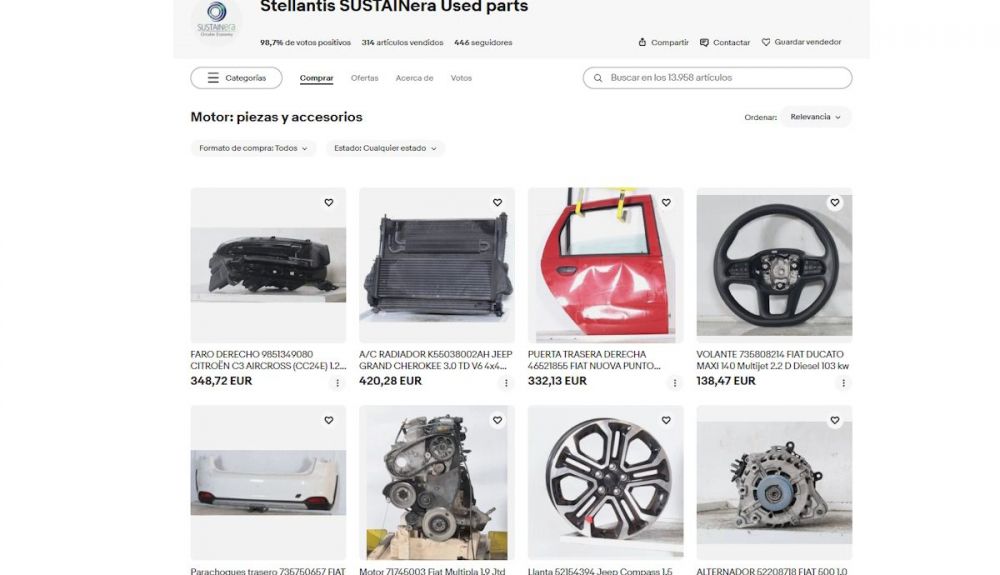 Ofertas de piezas y accesorios de Stellantis en eBay