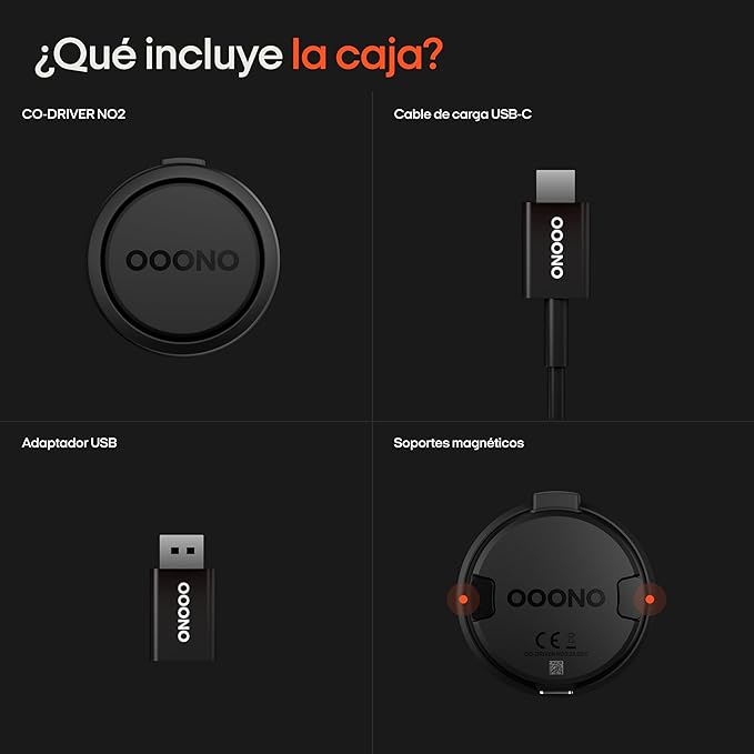 OOONO Co-Driver 2 - Avisador de radares