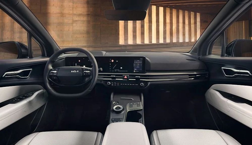 Interior del Kia Sportage Black Edition 2026