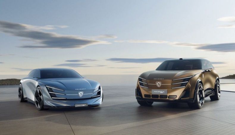 Peugeot Concept 6 y Concept 8