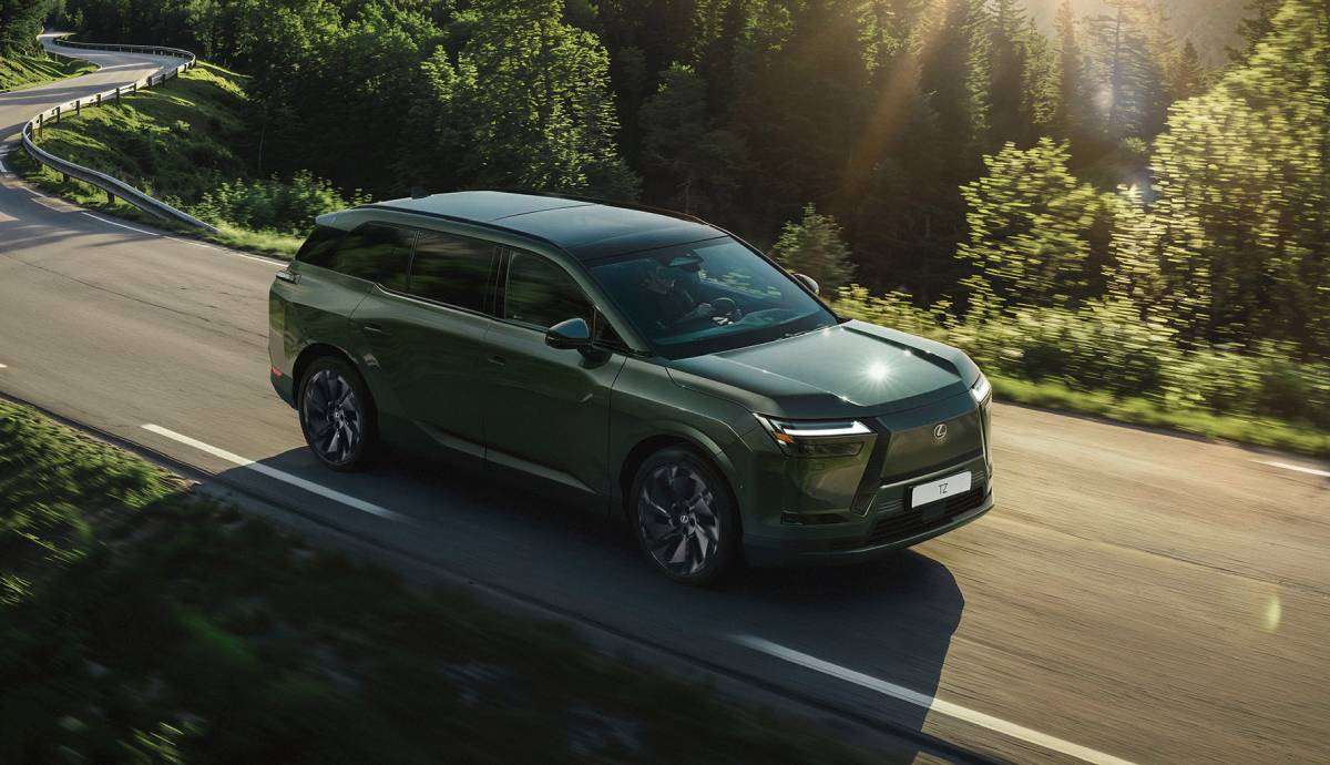 Lexus se vuelve mucho más ambiciosa: así es su nuevo y majestuoso SUV, el TZ, que llega este 2026