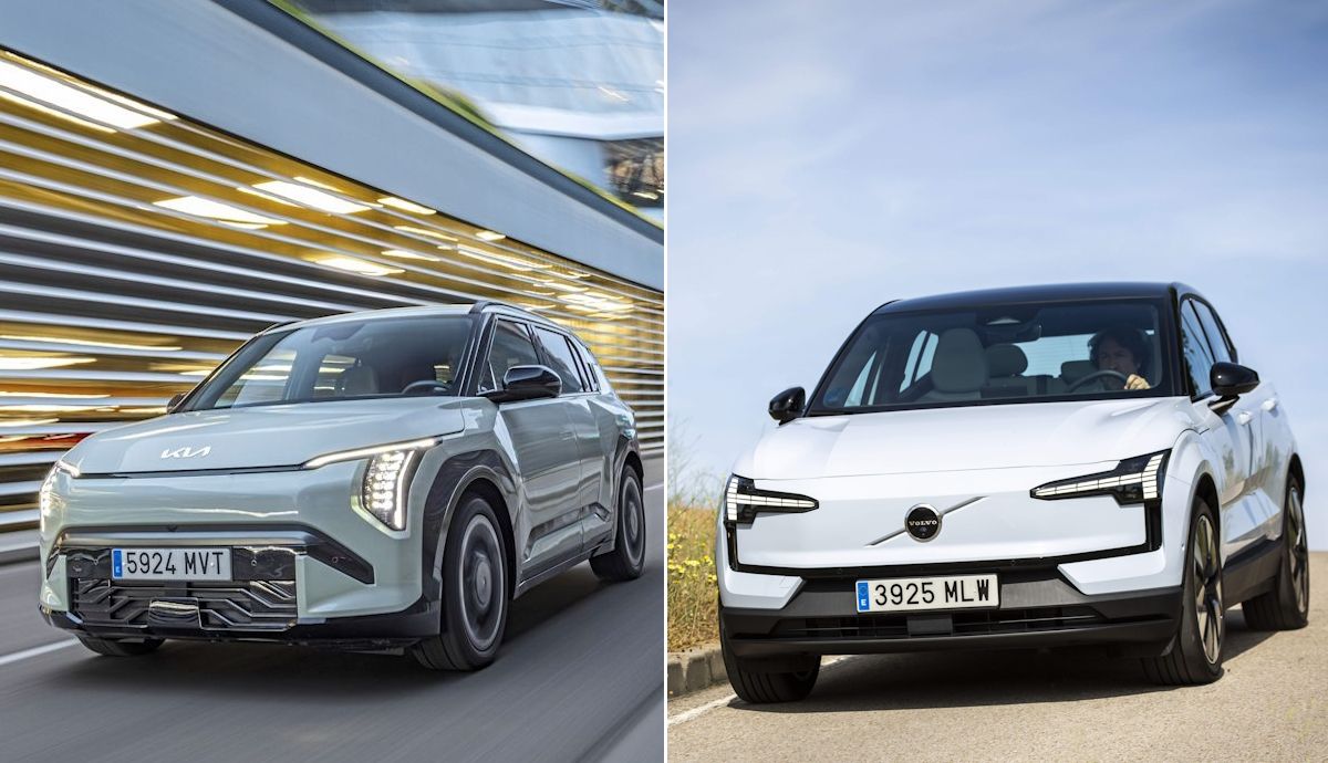 Kia EV3 vs Volvo EX30, comparativa de autonomía, precio y espacio, cuál es mejor SUV