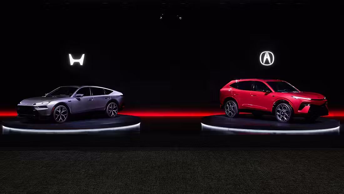 Nuevos prototipos de una próxima berlina y un SUV de Honda