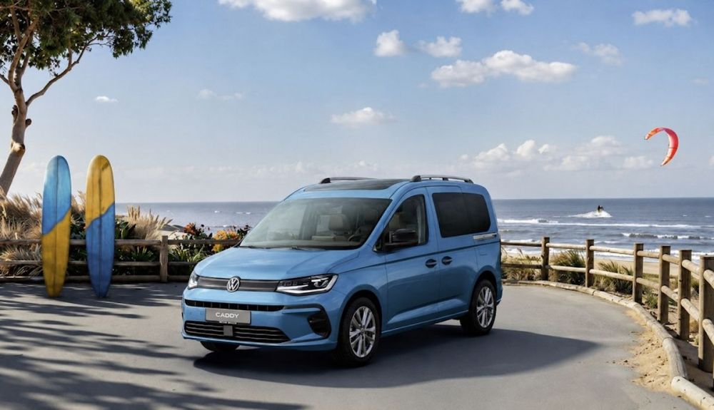 Nuevo VW Caddy 2026, la renovación de la furgoneta familiar llega este verano ya al mercado