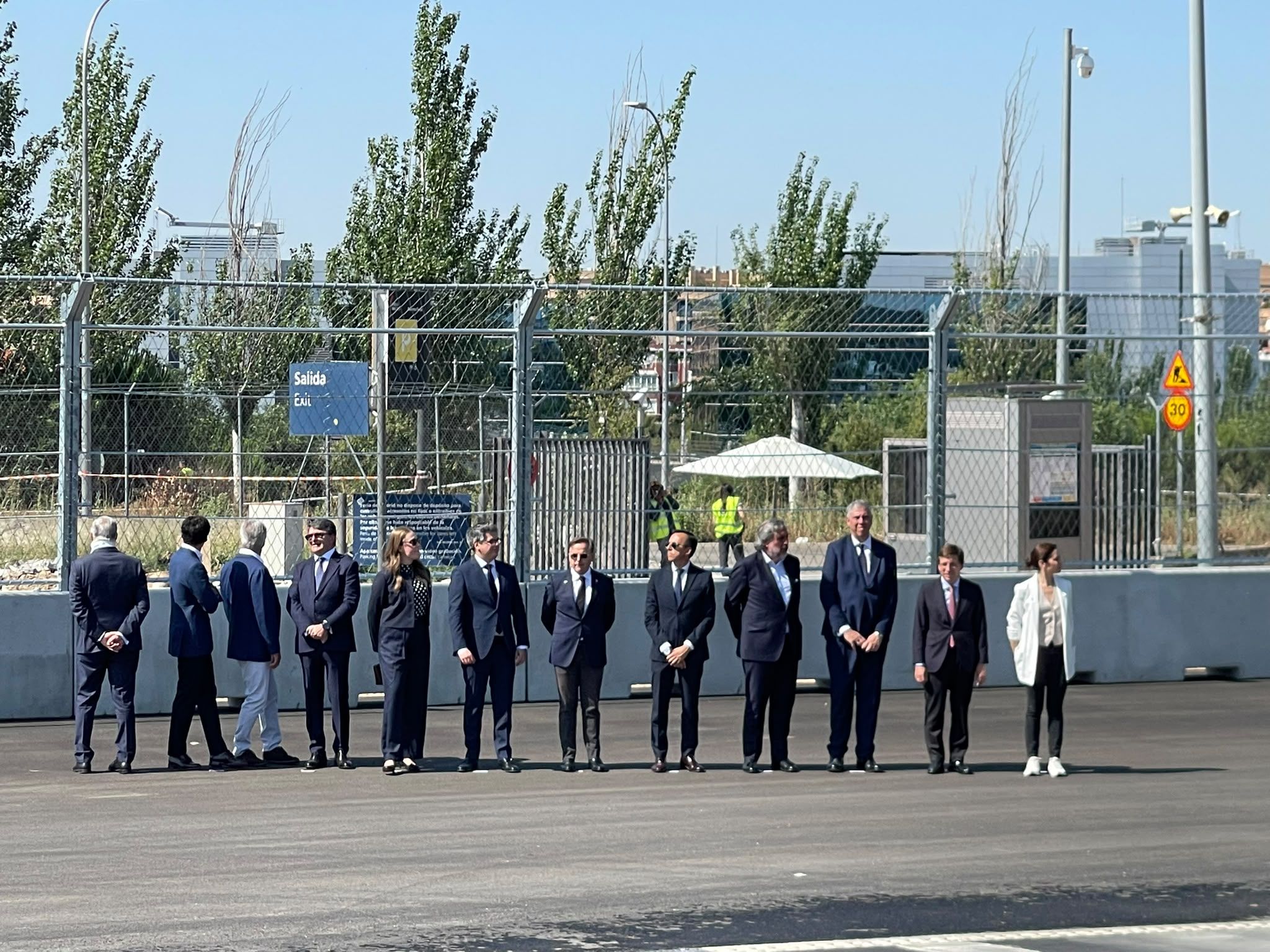 La bandera más grande de España en Madring
