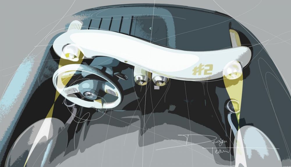 Primeras imágenes del interior del Smart #2 Concept
