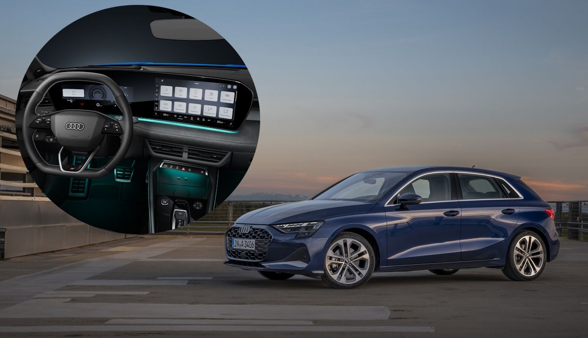 Puertas abiertas al Audi A3 2026, el compacto estrena un interior muy renovado y más tecnología