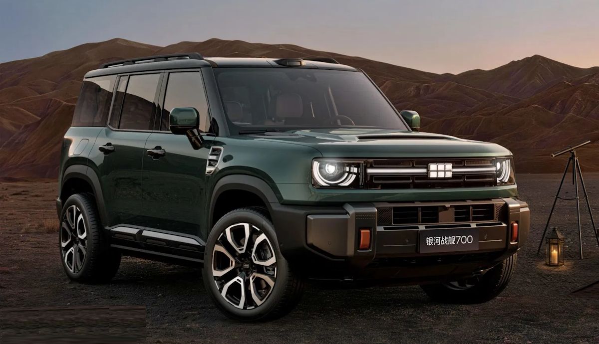 Como un Defender, pero más barato y potente, el Geely Galaxy Cruiser 700 es un nuevo 4x4 para Europa