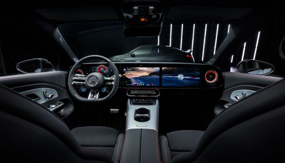 Interior del Mercedes-AMG CLA 45 4Matic+ Eléctrico
