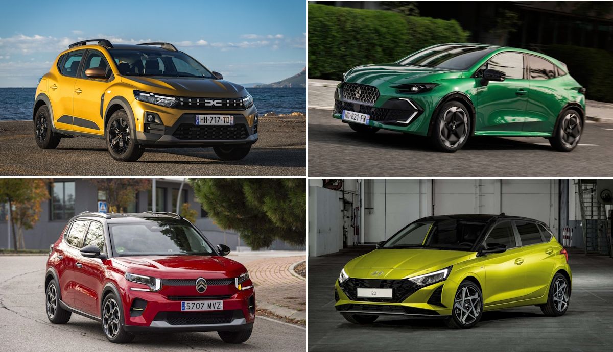 Los mejores 5 coches utilitarios con motores de combustión, baratos y que son ya todo un éxito