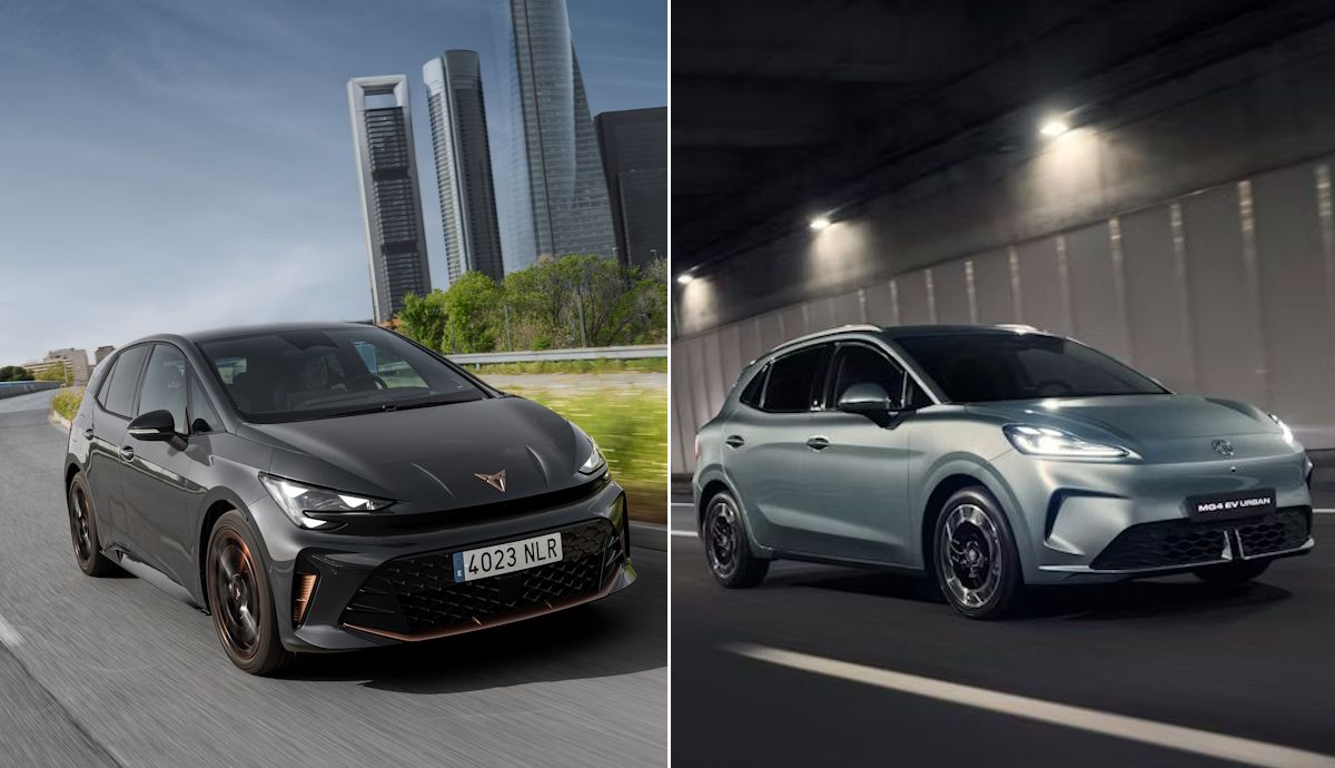 Cupra Born vs MG4 Urban, qué compacto eléctrico de 2026 conviene, analizamos cuál es mejor