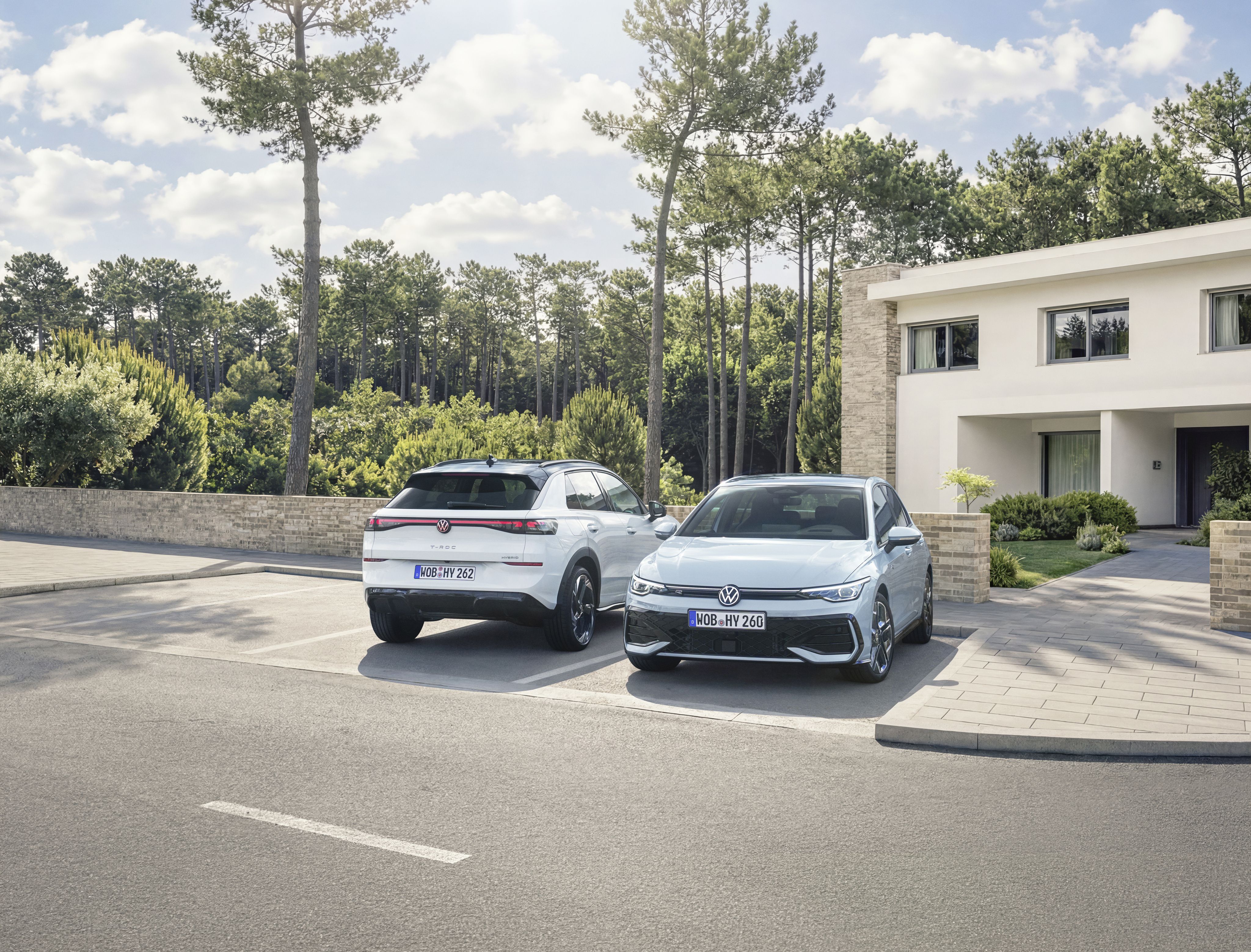 Volkswagen Golf Hybrid y T-Roc Hybrid