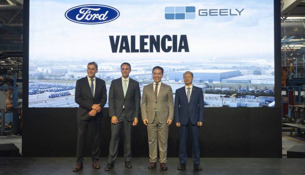 Ford y Geely firman un gran acuerdo para asegurar el futuro de la fábrica española de Almussafes