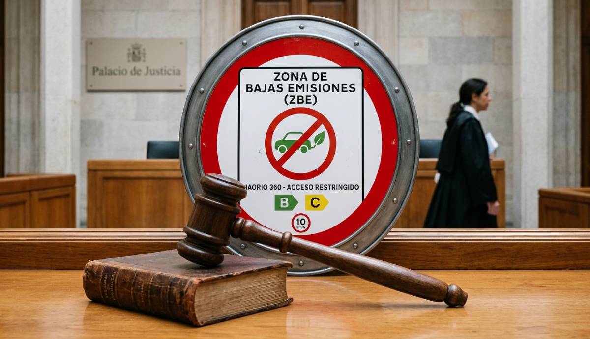 La Justicia cambia las Zonas de Bajas Emisiones: cómo afectan las sentencias a las multas. Imagen generada con IA