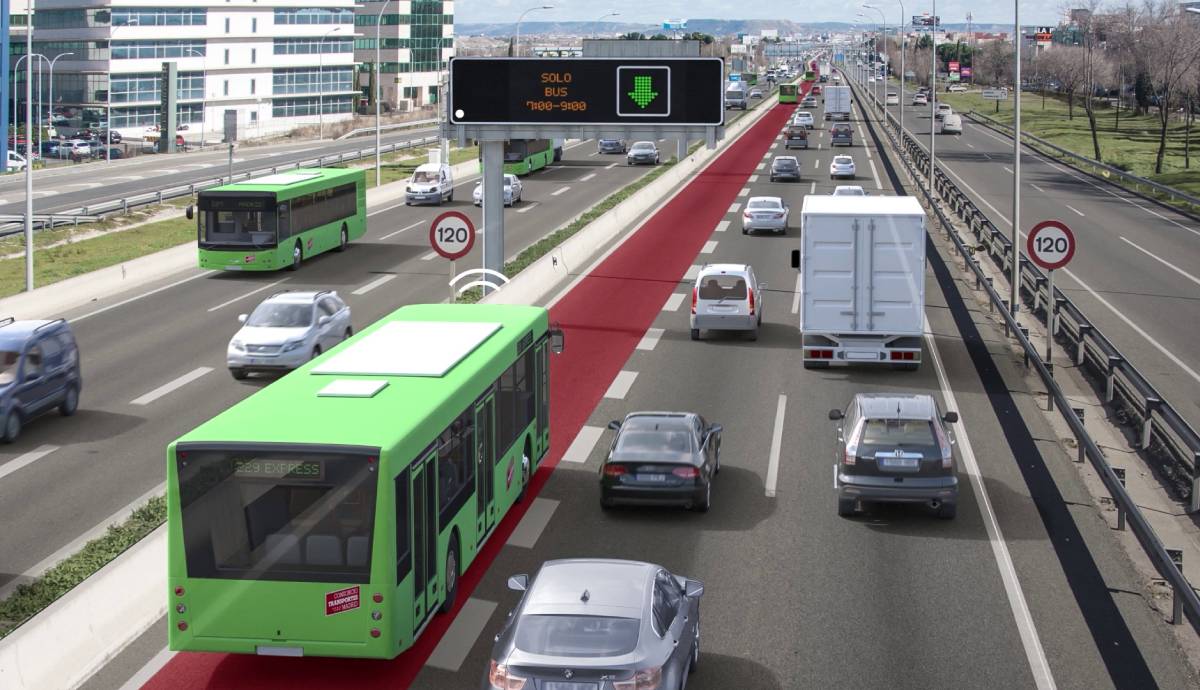 Ya en marcha los nuevos carriles Bus-VAO de la DGT con cambios en sus normas que aquí explicamos