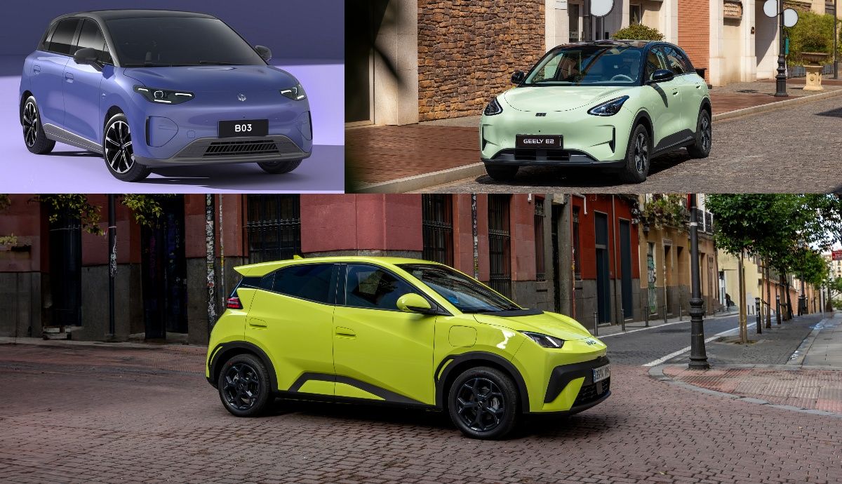 ¿En peligro el reinado del BYD Dolphin Surf? Así son los recién llegados Geely E2 y Leapmotor B03