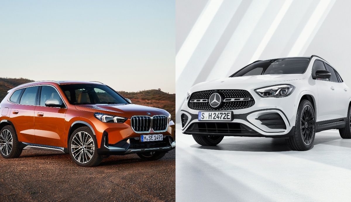 Comparamos al Mercedes GLA contra BMW X1, dos de los SUV premium híbridos enchufables más vendidos
