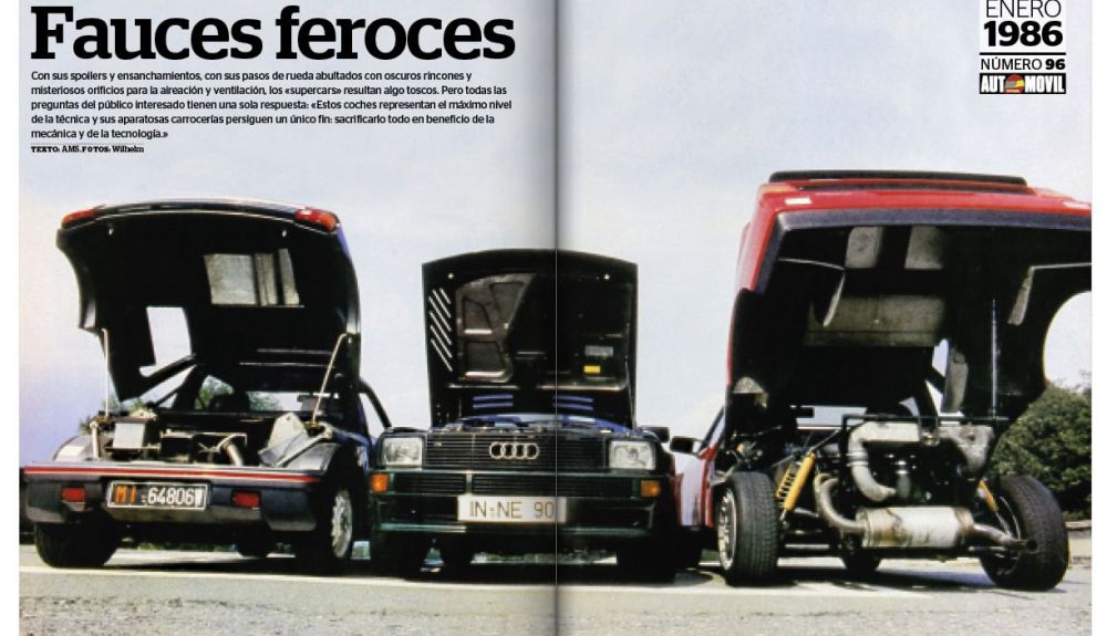 Una de las muchas interesantes comparativas que incluye la revista Las 25 Mejores Pruebas de la Historia de AUTOMÓVIL