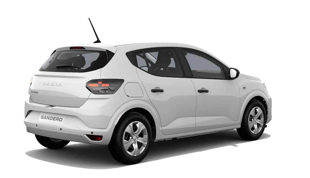 Trasera del Dacia Sandero Essential