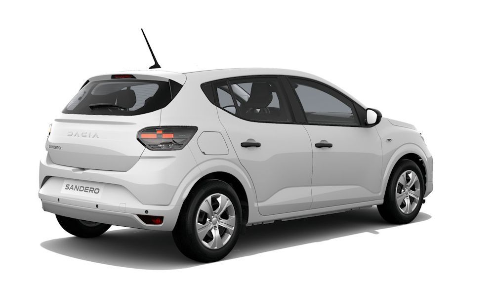 Trasera del Dacia Sandero Essential