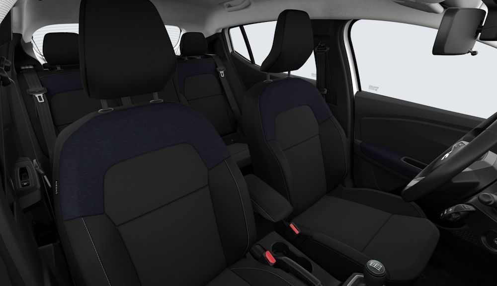 Habitáculo del Dacia Sandero Essential