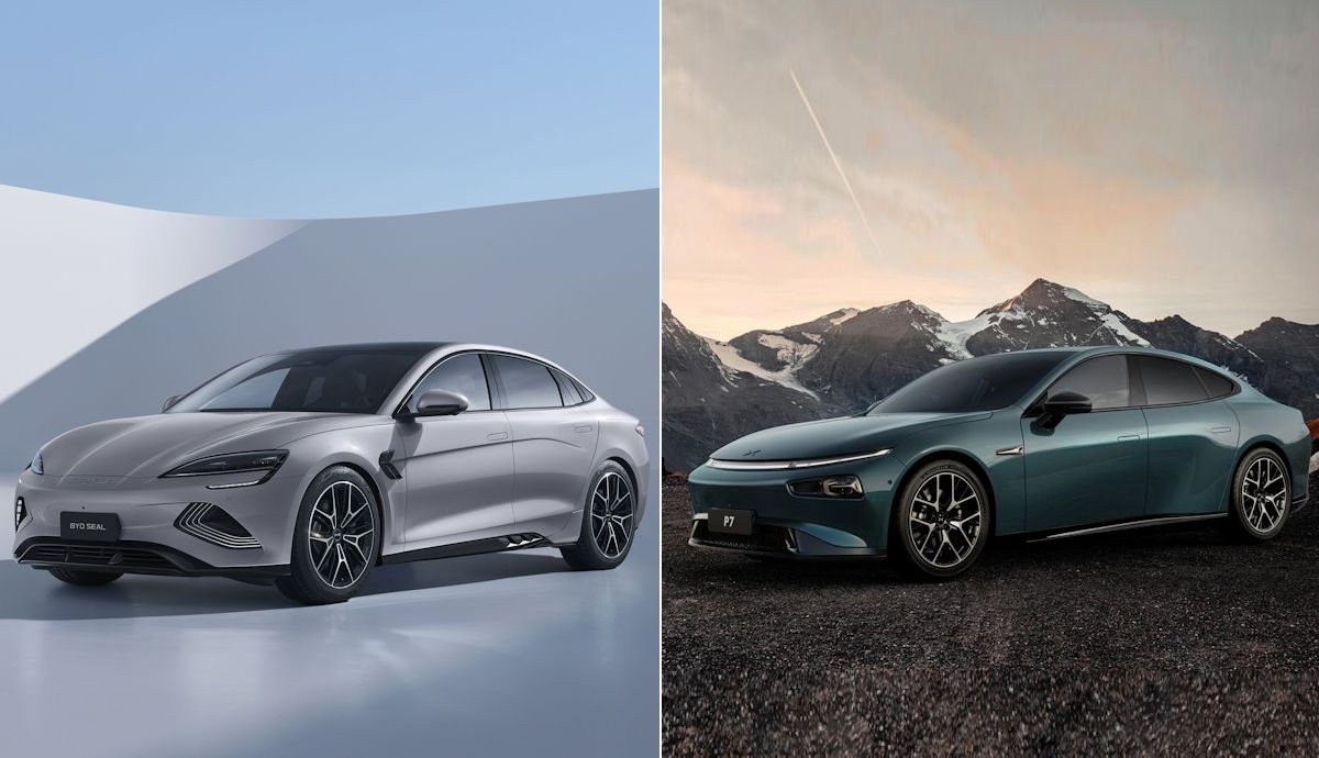 BYD Seal vs. Xpeng P7, cuál es la berlina eléctrica china que dominará los próximos años