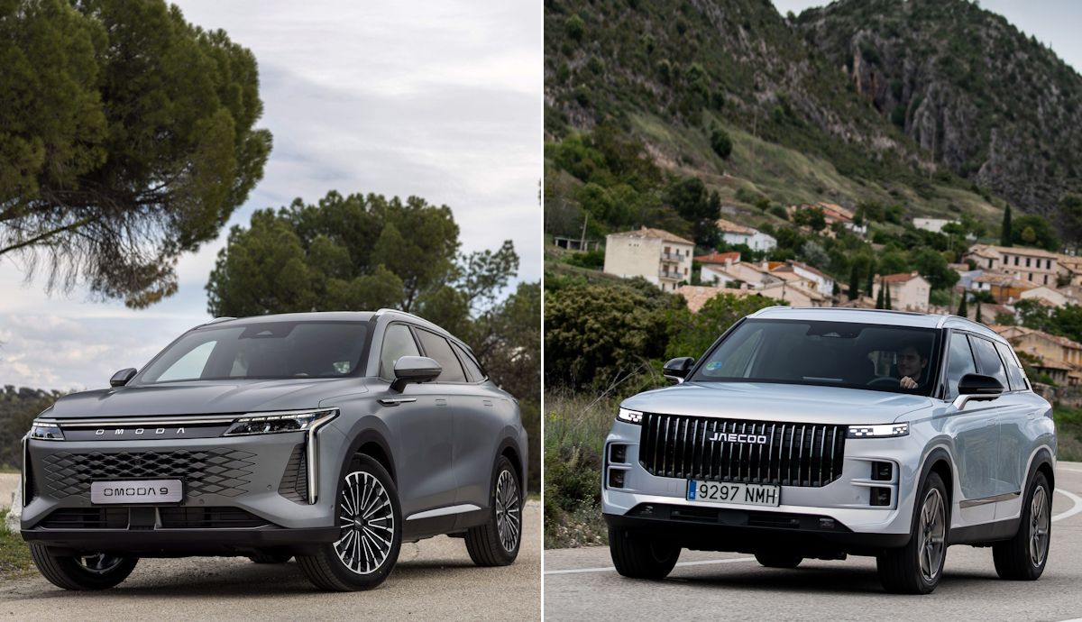 Omoda 9 vs Jaecoo 7, comparativa entre dos SUV chinos muy interesantes y gran alternativa de compra