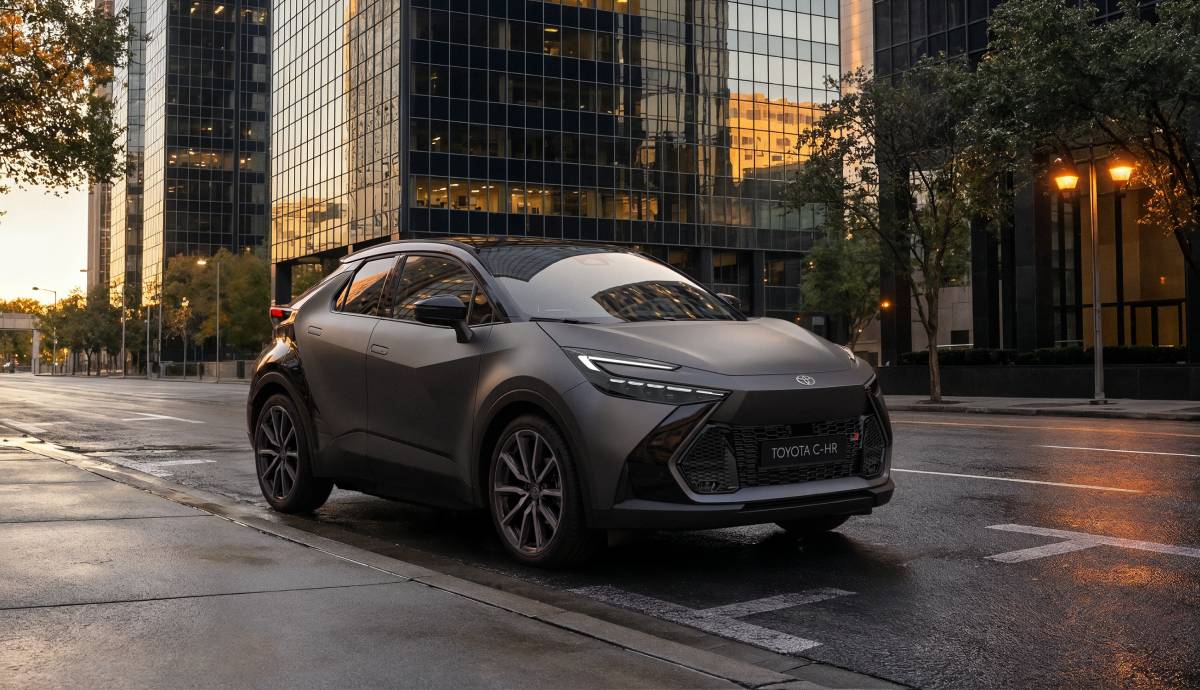 El Toyota C HR es el SUV más vendido de España y estrena grandes novedades en su acabado GR Sport