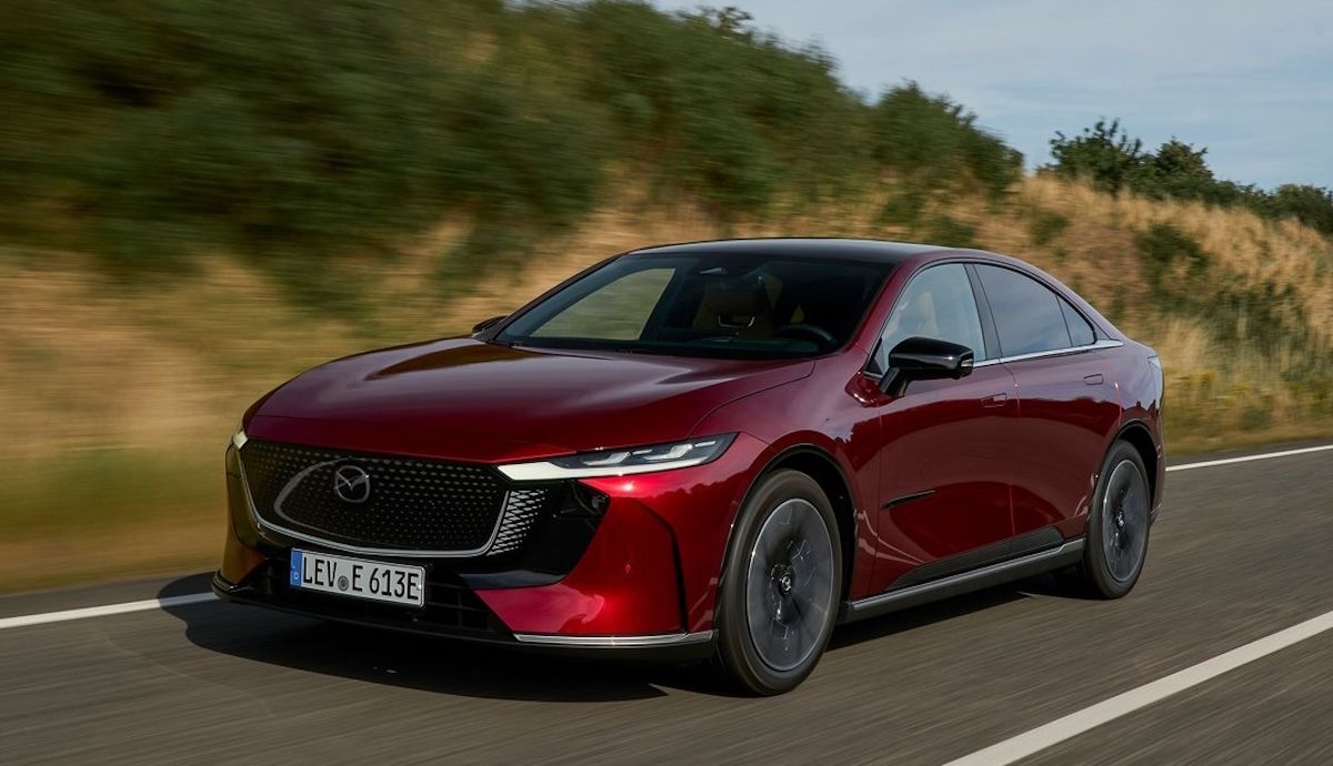 Más autonomía y tecnología para el nuevo Mazda 6e 2027, una de las mejores berlinas del momento