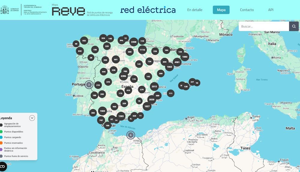 mapa-reve-red-de-puntos-de-recarga-de-ve
